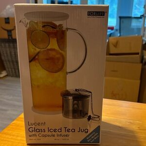 ForLife Lucent Glass Iced Tea Jug - Clear